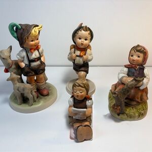 Hummel Goebel figurines lot of 4